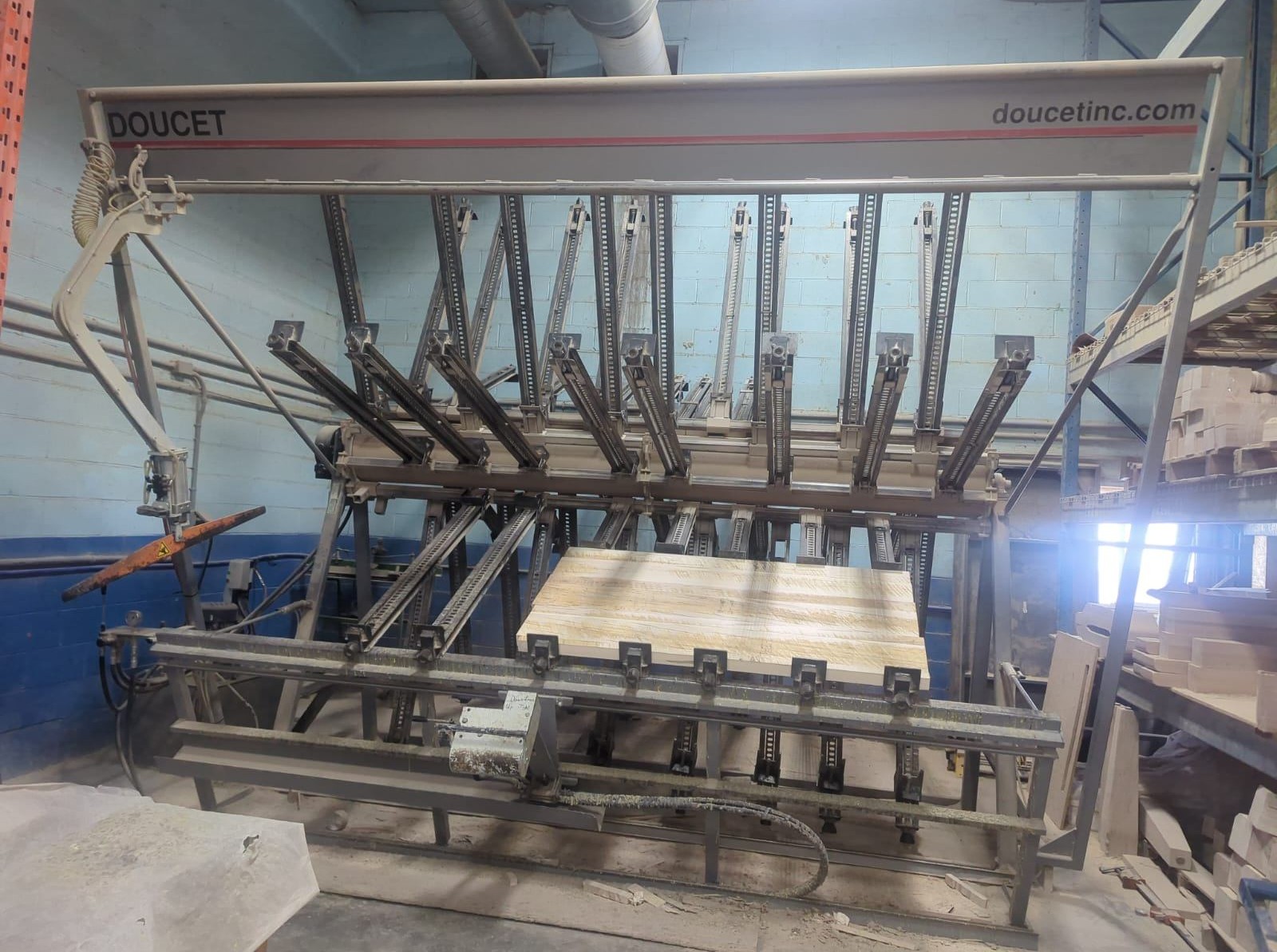 Doucet SRX-8-10, 5-64-50-R used clamp carrier, 2017